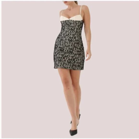 NEW Rumored Black Lace Mini Dress